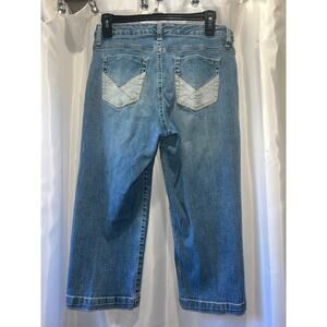 Jeanstar Light Wash Cropped Jeans Size 8
